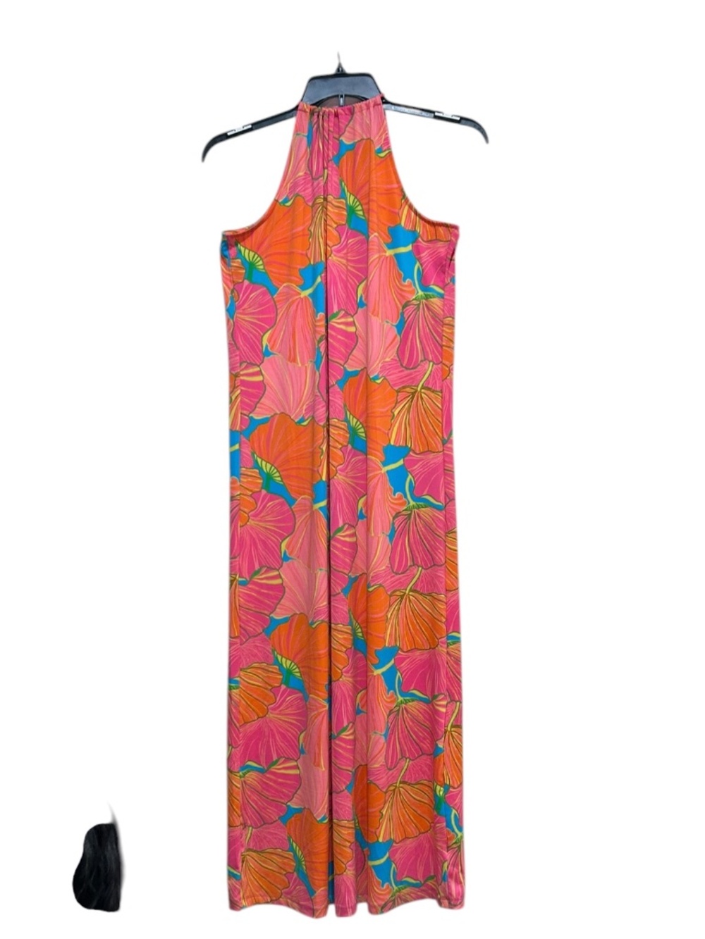 Trina Turk Maxi Dress Size M in Pink Floral Women's